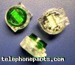 100-UG: TAP CONN GREEN 19/26AWG 100BX