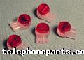 100-UR2: BUTT CONN. RED 19/26AWG 100BX