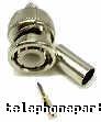 101-20-275: BNC MALE 3PC CRIMP RG-58