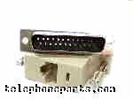 101-23-767: ADAPTER DB25 MALE TO RJ14/25