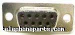 101-24-206: D-SUB 9 PIN SOCKET SOLDER