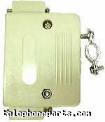 101-24-755I: D-SUB 50 PIN HOOD IVORY