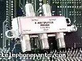 111-200204: SPLITTER 4 WAY 900MHZ F
