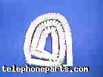 111-302015WH: HANDSET CORD MOD. 15' WHITE
