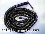 111-302025BK: HANDSET CORD MOD. 25' BLACK