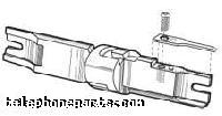 13004BL-C: PUNCHDOWN KNIFE 3 PLUS 1 SCREW