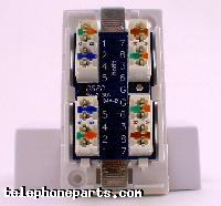 60001SPLICE: CAT5E INLINE SPLICE 8P8C WHITE