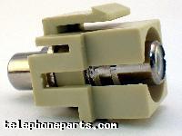 60030WHI: RCA KEYSTONE JACK BARREL WHITE
