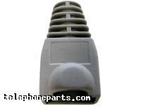 60190GY: BOOT RJ-45 GRAY SNAGLESS