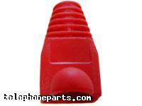 60190RD: BOOT RJ-45 RED SNAGLESS
