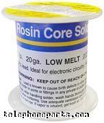 6337032-5: SOLDER 63/37 .032" 1/2 LB