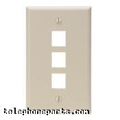 60403IVP: PLATE 3 PORT FLUSH IV PREMIUM
