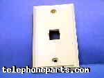 ATT-M10A246: PLATE 1 PORT FLUSH IVORY KYSTN