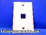 ATT-M10A262: PLATE 1 PORT FLUSH WHITE