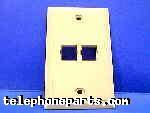 ATT-M12A246: PLATE 2 PORT FLUSH IVORY KYSTN