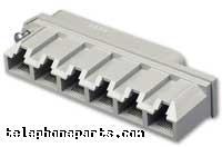 HUB-BR2580A: TELCO 50 PIN M TO 6-RJ45 568B