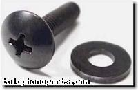 HRS10: RACK SCREW 10/32"X3/4" BK W/WS
