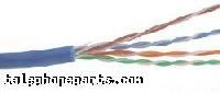 ISW-4P24L5EP1KB: WIRE 24AWG/4PR CAT5E BLUE PLEN