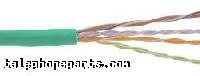 ISW-4P24L5EP1KN: WIRE 24AWG/4PR CAT5E GREEN PLN
