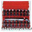 VTBT5: SCREWDRIVER SECURITY BITS 33PC