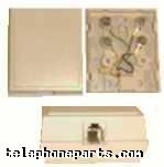 ATT-625A40S50: MOD JACK 6P4C SURFACE BEIGE
