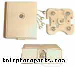 ATT-625A4S50: MOD JACK 6P4C SURF BG W/SCREW