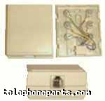 ATT-625A60S246: MOD JACK 6P6C SURFACE IVORY