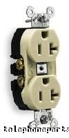 HUB-CR20I: RECEPTACLE DUPLEX 20A 125V IV