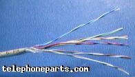 ISW-6P24GY: WIRE 24AWG/6PR TELE PVC