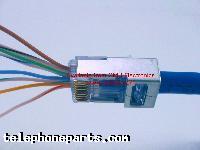 PLT-100020-100: EZ-RJ45 SHIELD PLUGS CAT5E 100