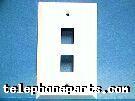 SUT-SE107APP685: FACEPLATE 2 PORT WHITE SUTTLE