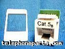 SUT-SE648C8B585: CAT5 JACK WHITE 568B RJ45